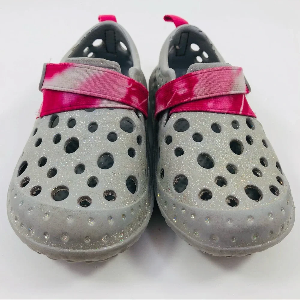 Western Chief Eva Glitter Slip-on Water Shoes 7/8T - Picture 5 of 13